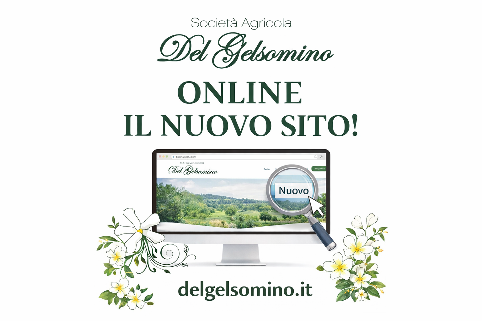 Nuovo sito online